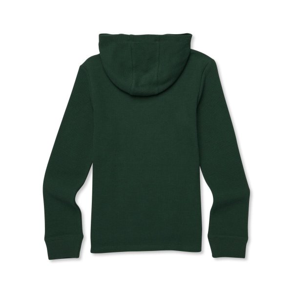 Atajo Long-Sleeve Waffle Hoodie - Women's