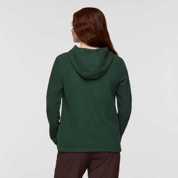 Atajo Long-Sleeve Waffle Hoodie - Women's